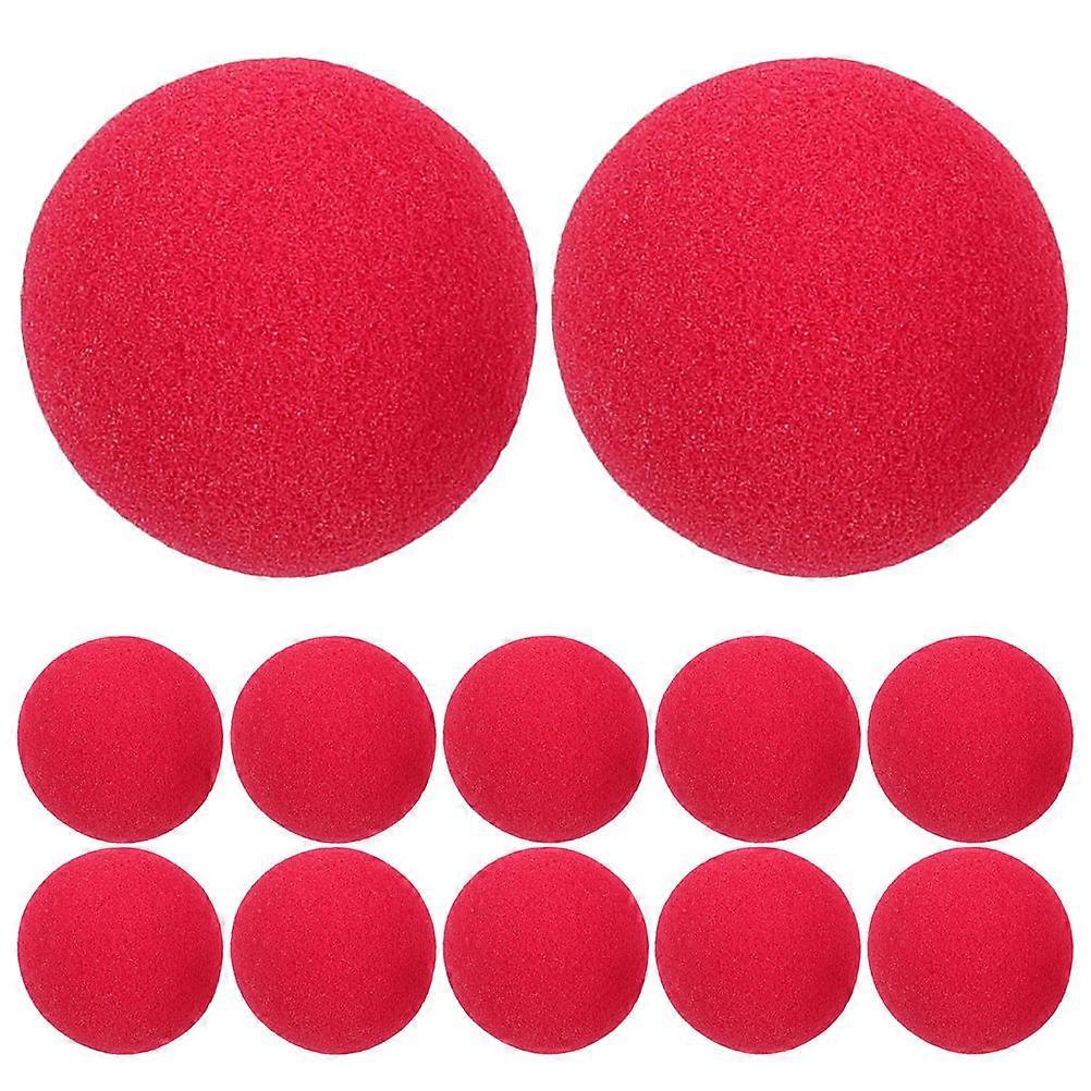 Cosplay Clown Nose Red Sponge for Carnival Use 100Pcs Set