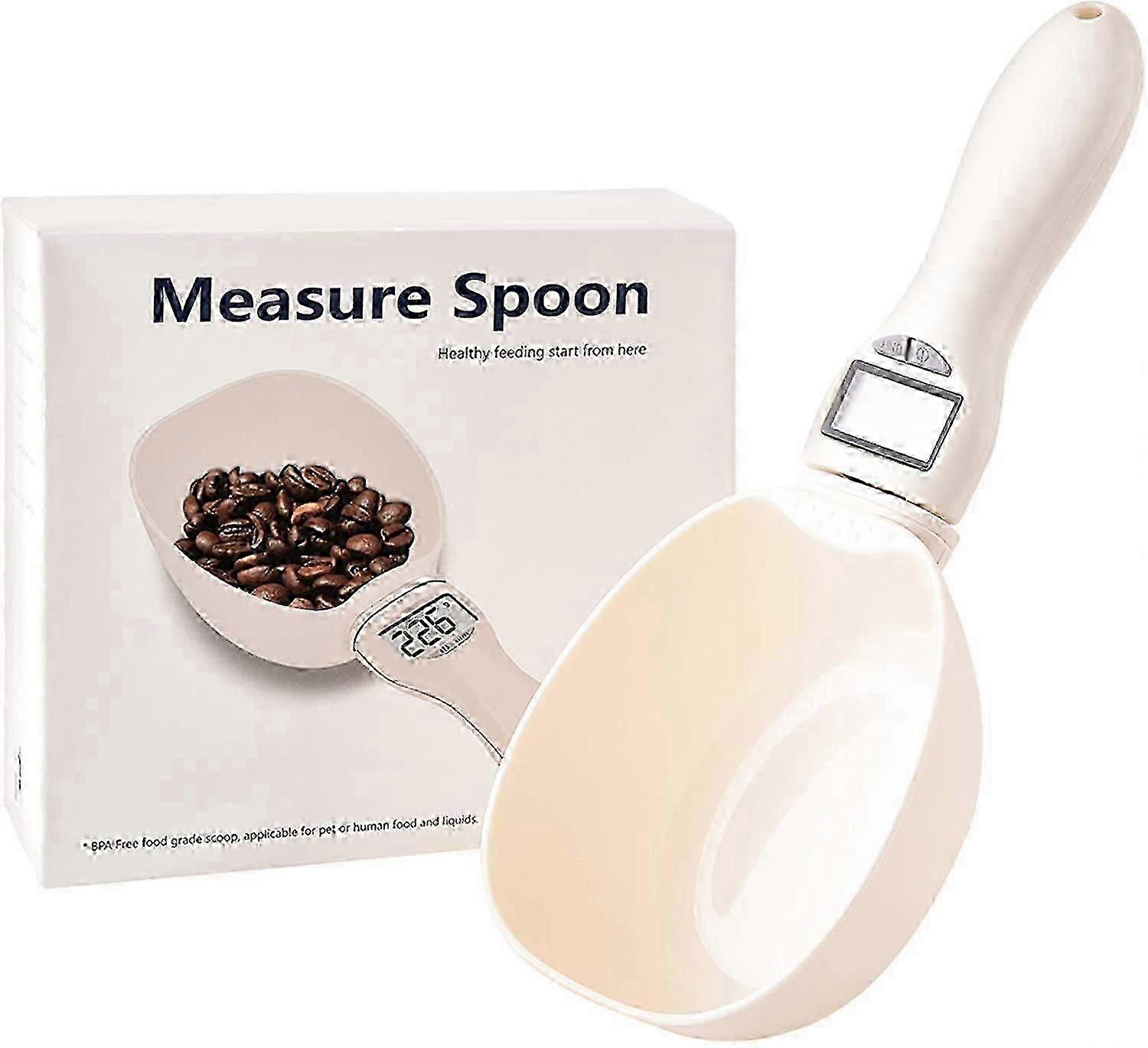 Xceedez Large Digital Scale Spoon, Electronic Measuring Spoon with LCD Display Up to 800g, Precision Kitchen Scale Food 2025