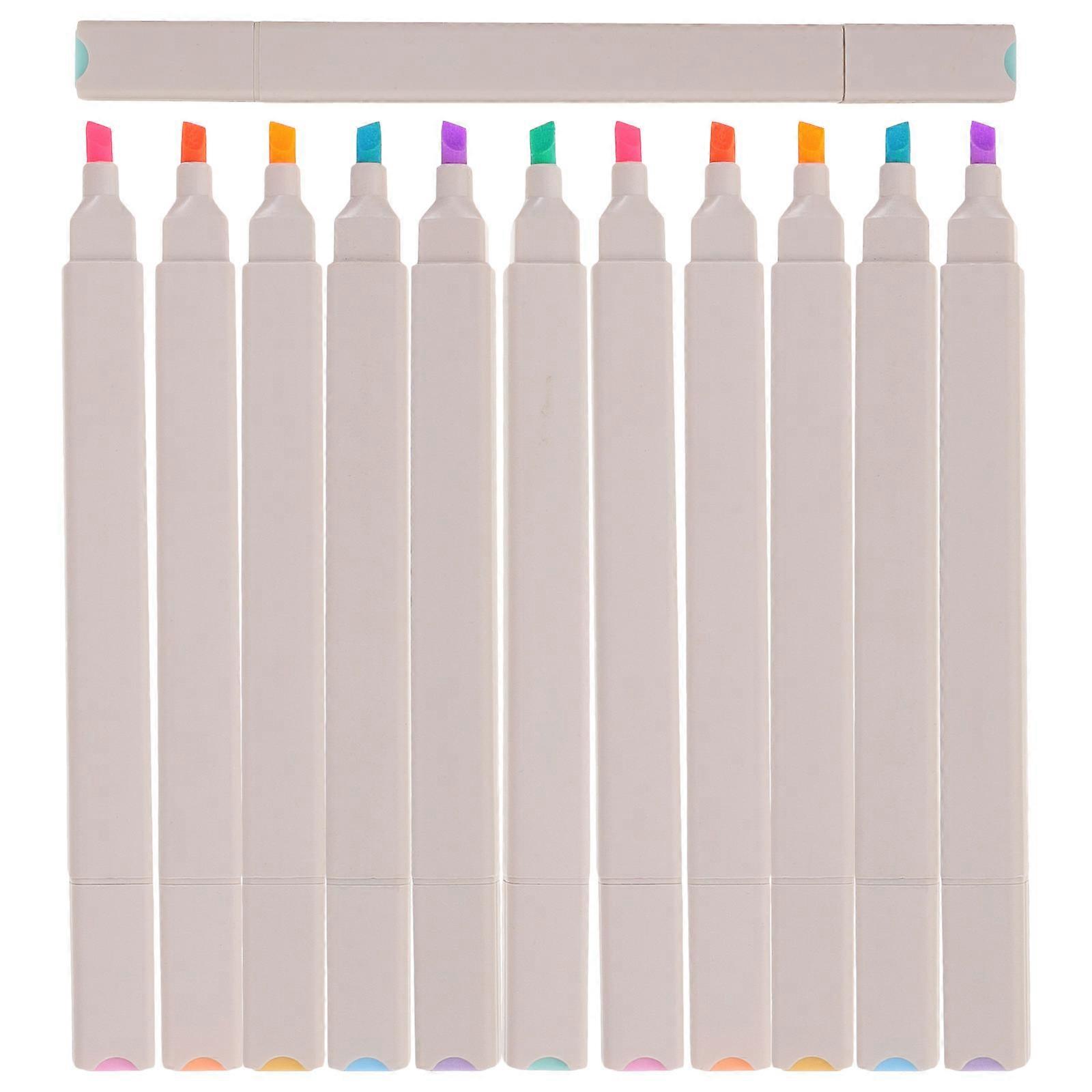 Multi-Function Book Marker Study Highlighter Pen for Daily Use 36Pcs