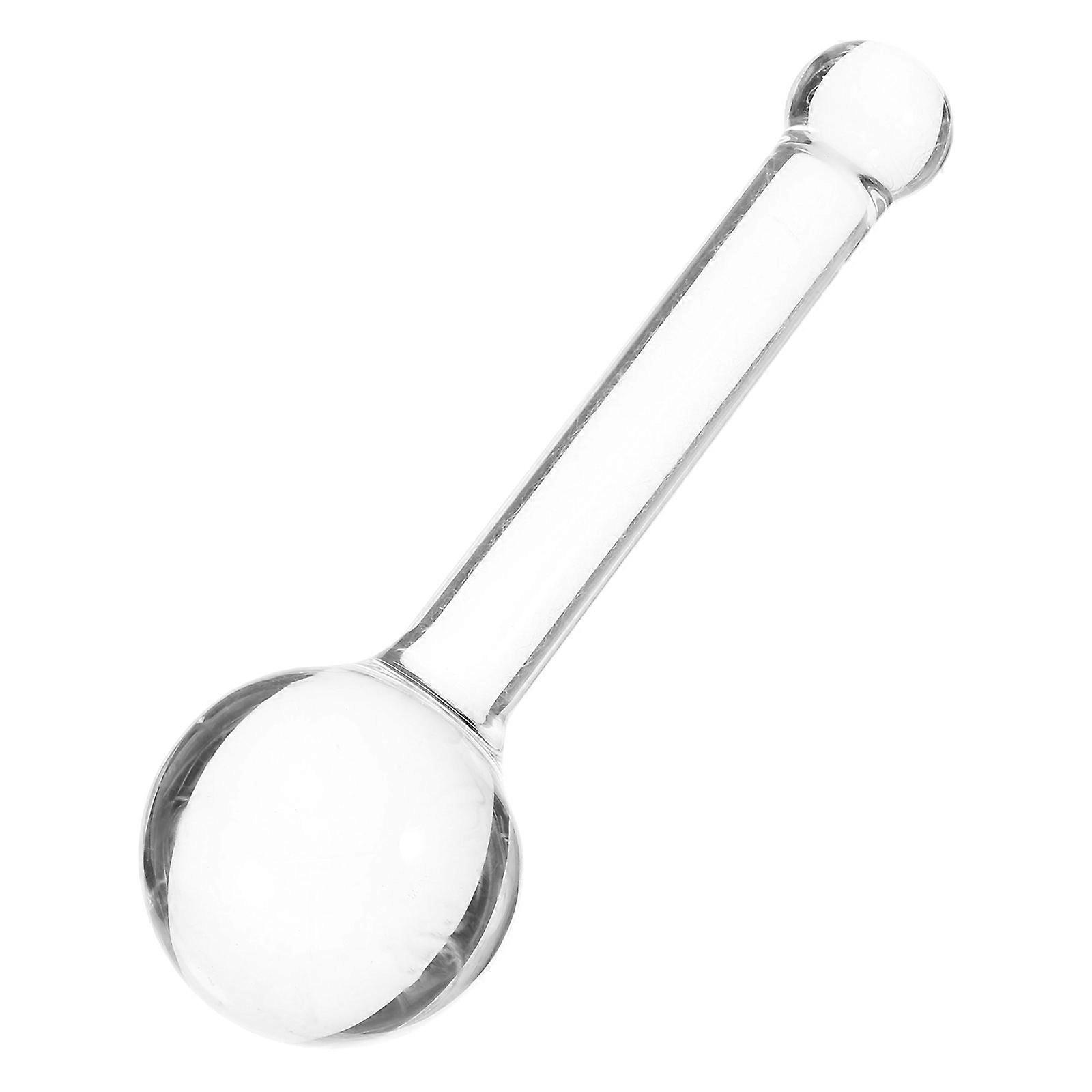 Transparent Small Pestle Crystal Muller Pestle For Culinary Applications And Laboratory Use 15.00X4.50X4.50CM Grinding 1Pack