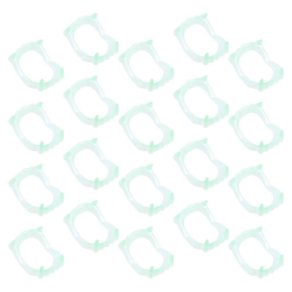 Teeth Halloween Costume Prop for Party 50Pcs Pack