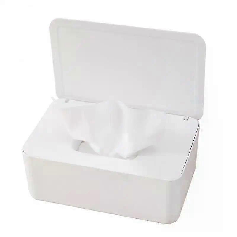 Wet Tissue Box Desktop Seal Baby Wipes Paper Storage Box Household Plastic Dust-proof With Lid Tissue Box For Home Office Decor