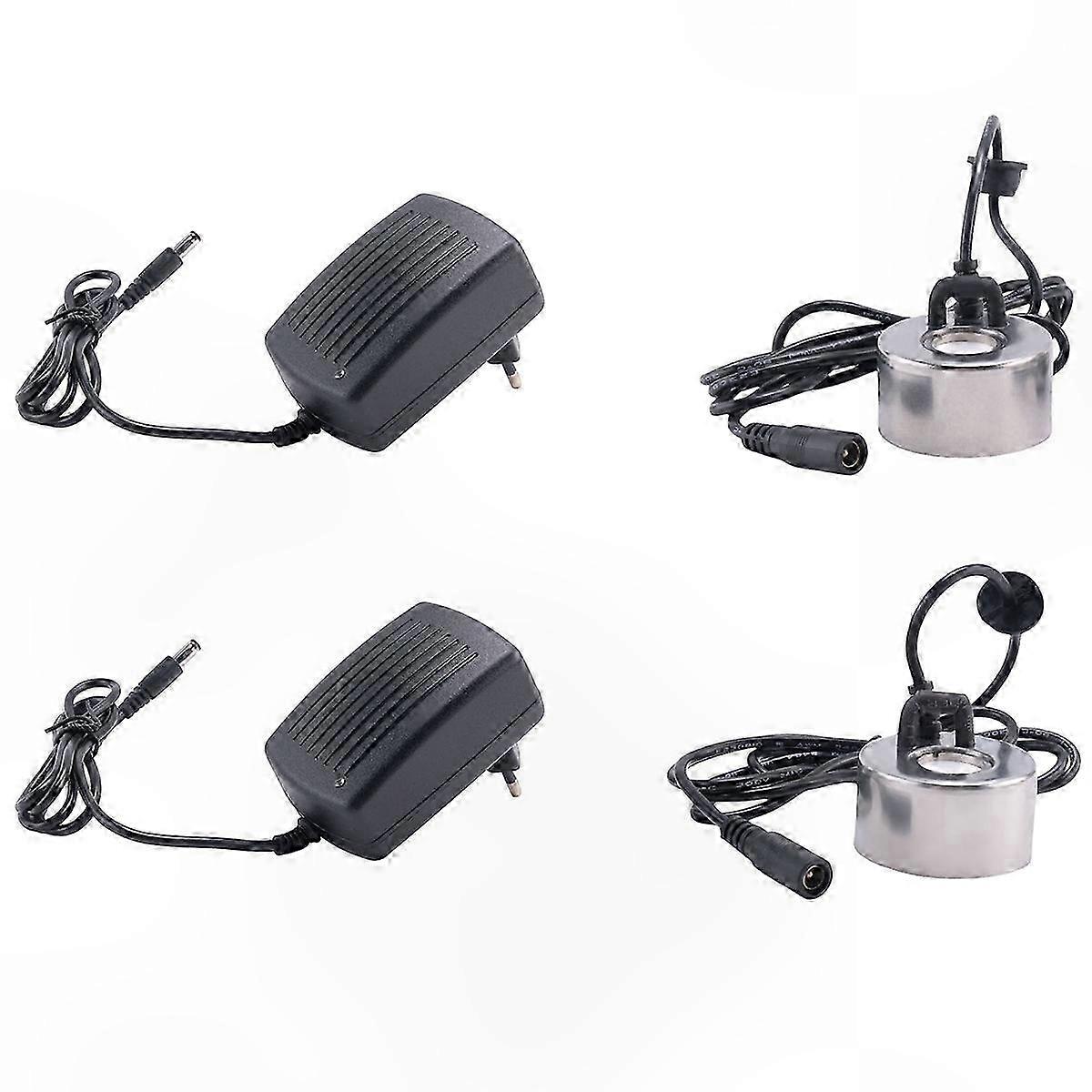 2-Pack 45mm Ultra Humidifier Mist Maker with EU Plug