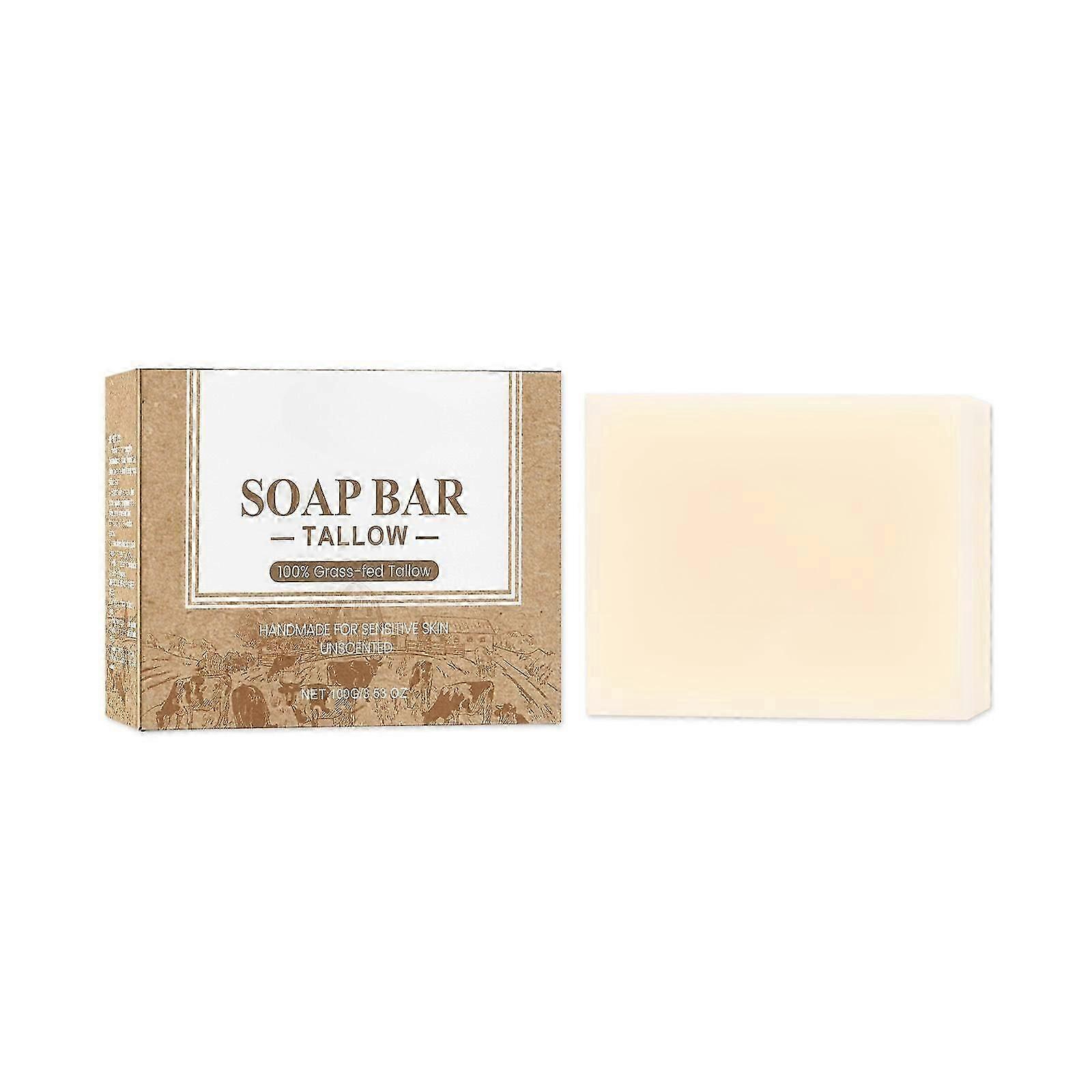 Tallow Soap,Moisturising Face Soap,Natural Tallow Soap,Bath Soap,Handmade Cleansing Soap,Moisturising Face Soap and Body Wash Great