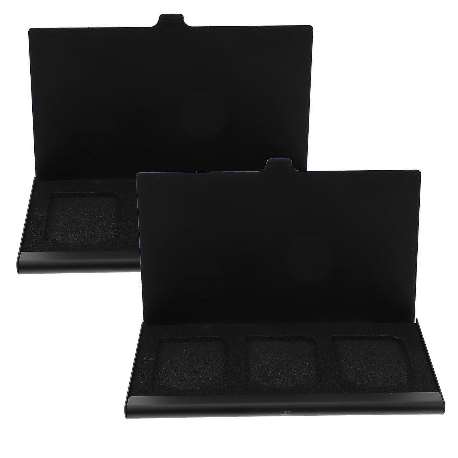 Card Box Memory Storage Case for Card 2Pcs Waterproof Dustproof Holder