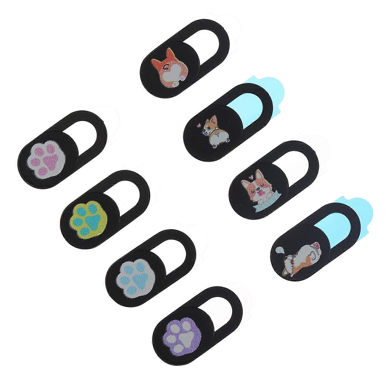 Webcam Cover Slide for Computer ABS Laptop Camera Cover Protection Use 8Pcs