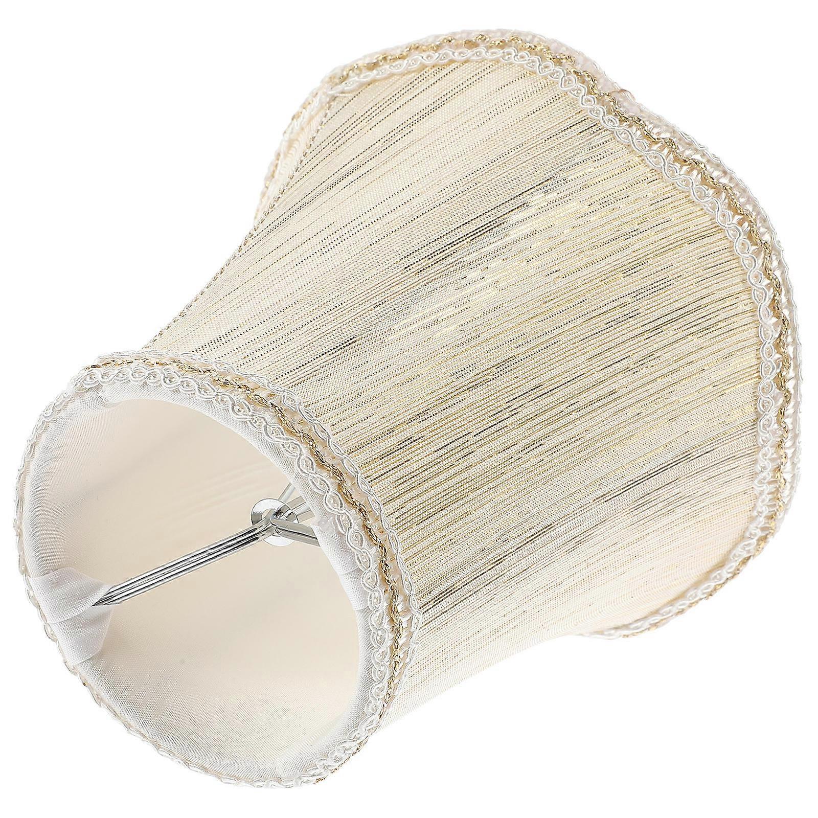 3Pcs Lamp Shades Replacement Table Lampshade for Desk Lamp Beige