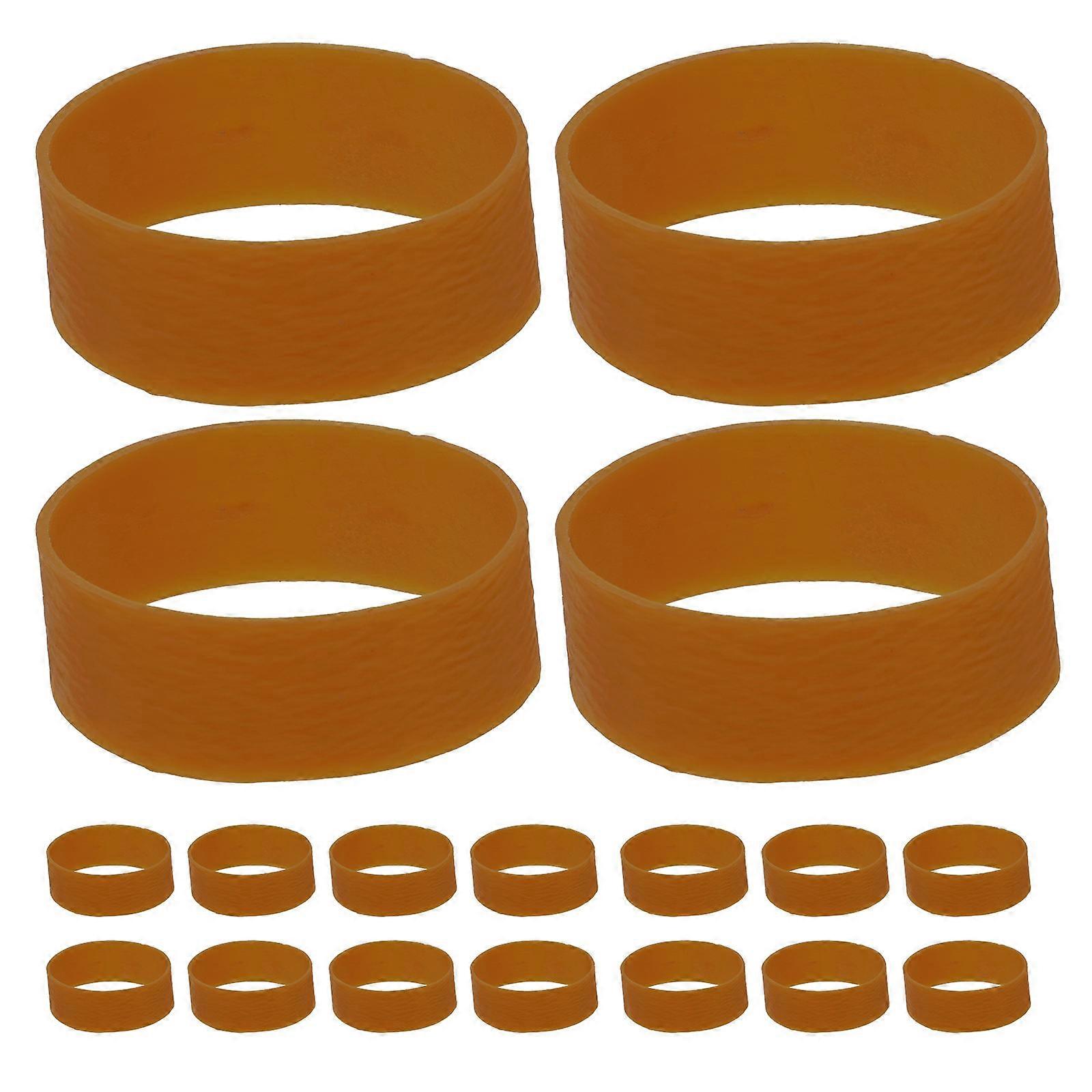 Elastic Rubber Bands High-elastic Rings From For Hanging Photos Tying Hair Decoration 5X2CM Assorted Color 90Pcs