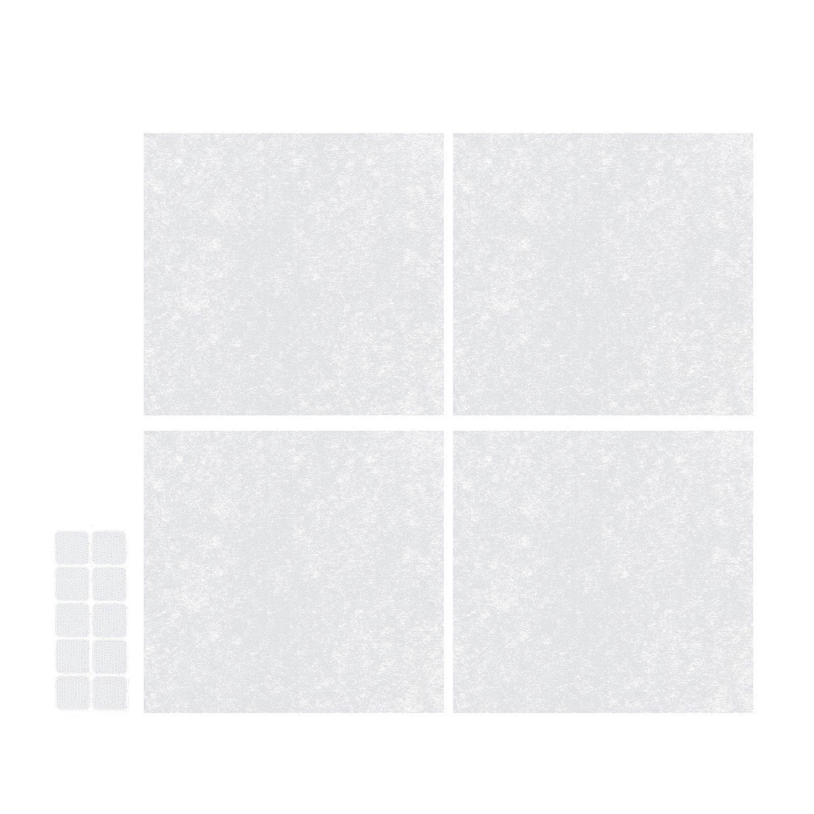 Kitchen Oil Filter Paper for Range Hood Protection 12Pcs White Sheets