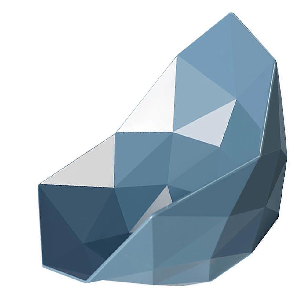 Irregular Fruit Plate Fruit Holder for Storage 1Pcs Portable Blue Tray