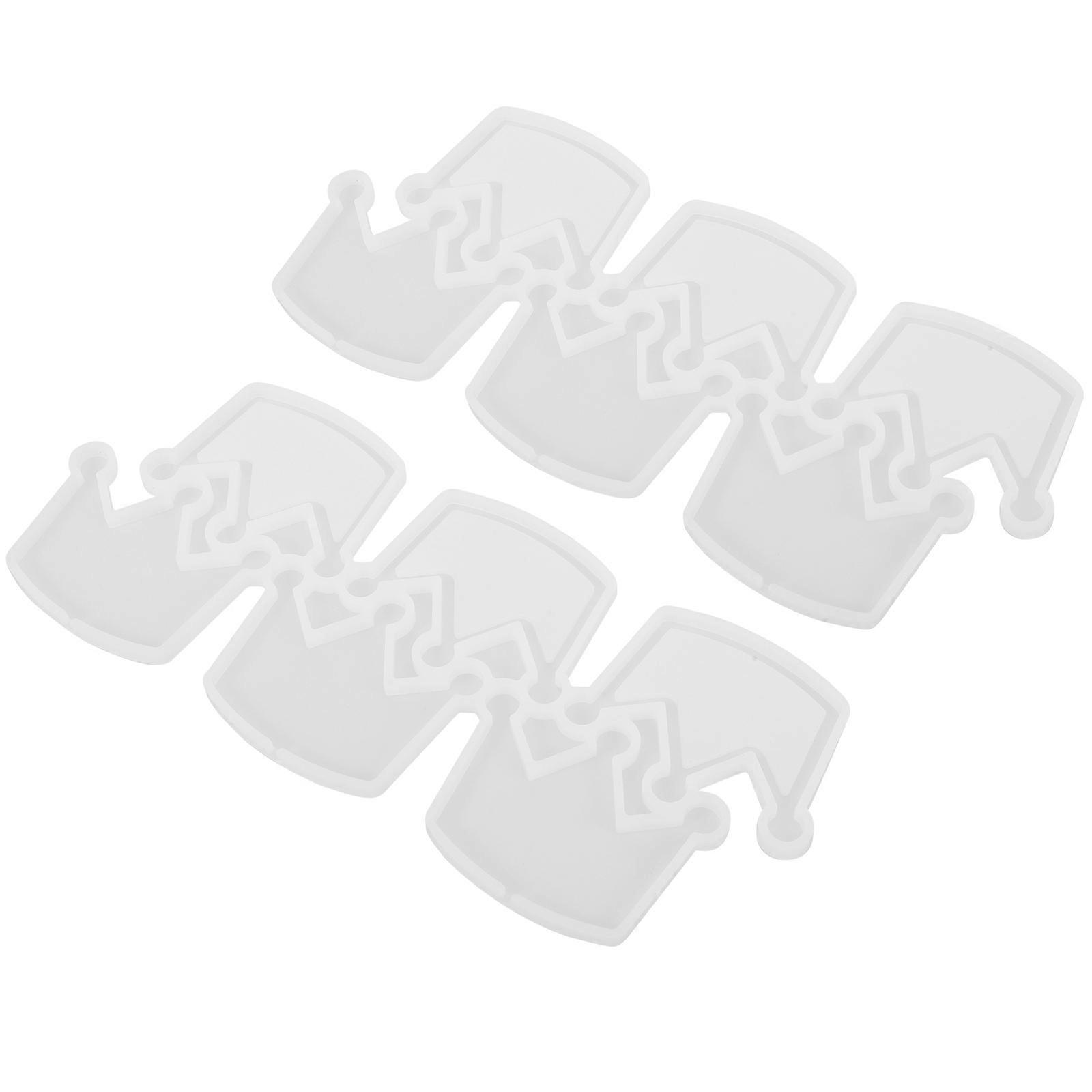 Silicone Molds for Baking Use 8Pcs White Kitchen Tools