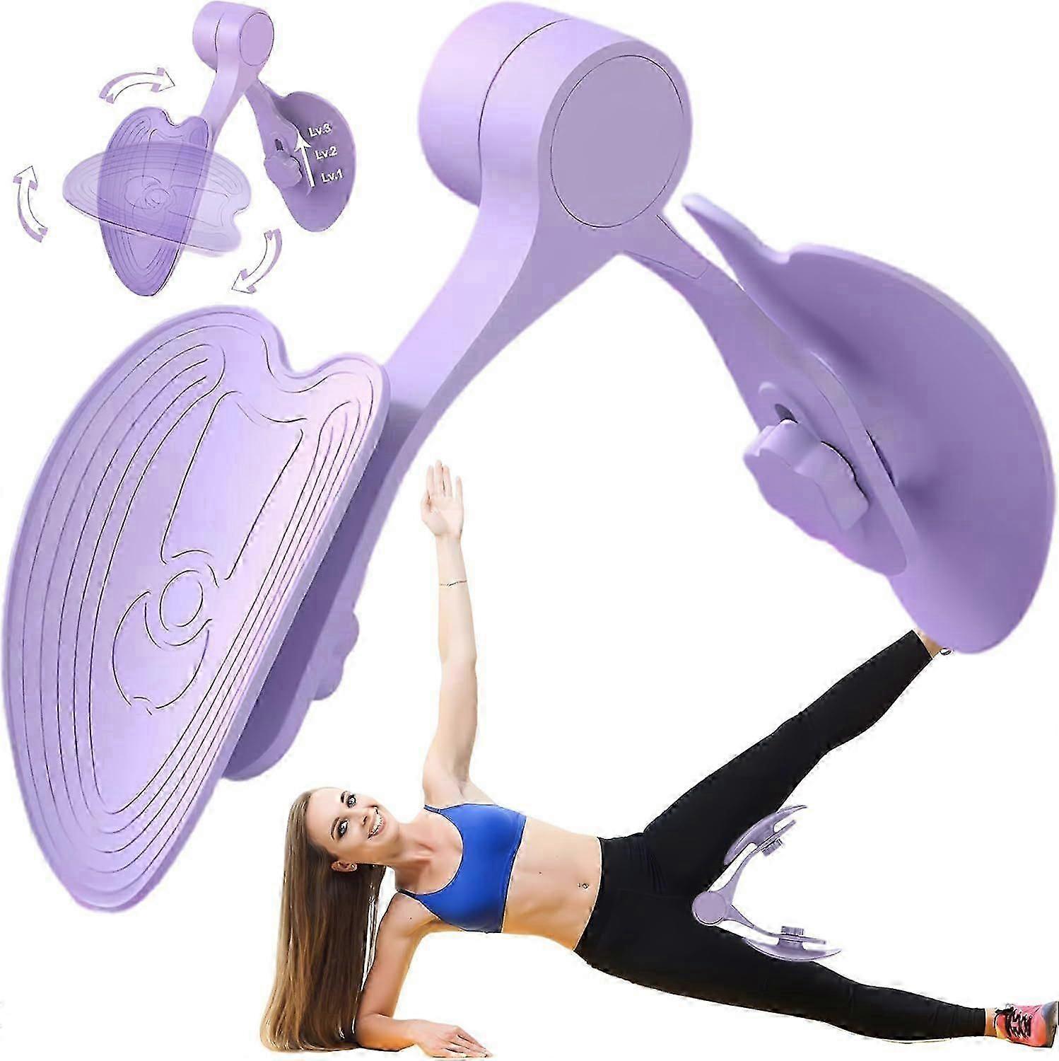 Thigh Master Inner Thigh Exerciser - 3 Adjustable Resistance, 360 Rotation -