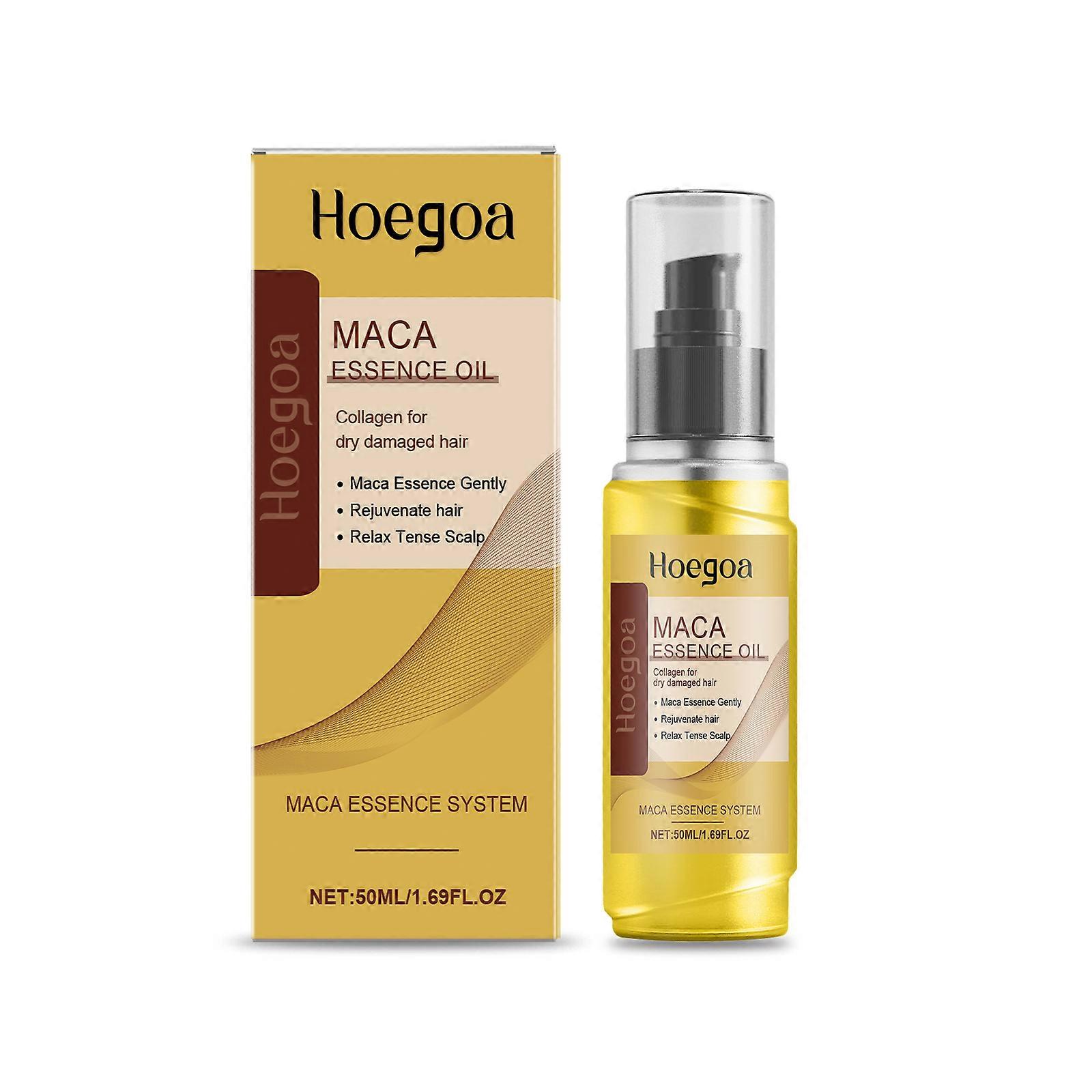 Hoegoa Plant Extract Essential Oil, For Hair Care Is Soft, Glossy And Gently Nourishes Scalp And Hair