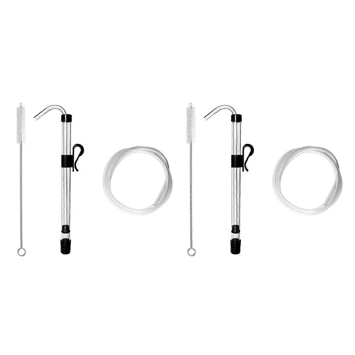 3/8In Auto Siphon 6.5'Ft Hose Bottling Siphoning Kit, for Beer