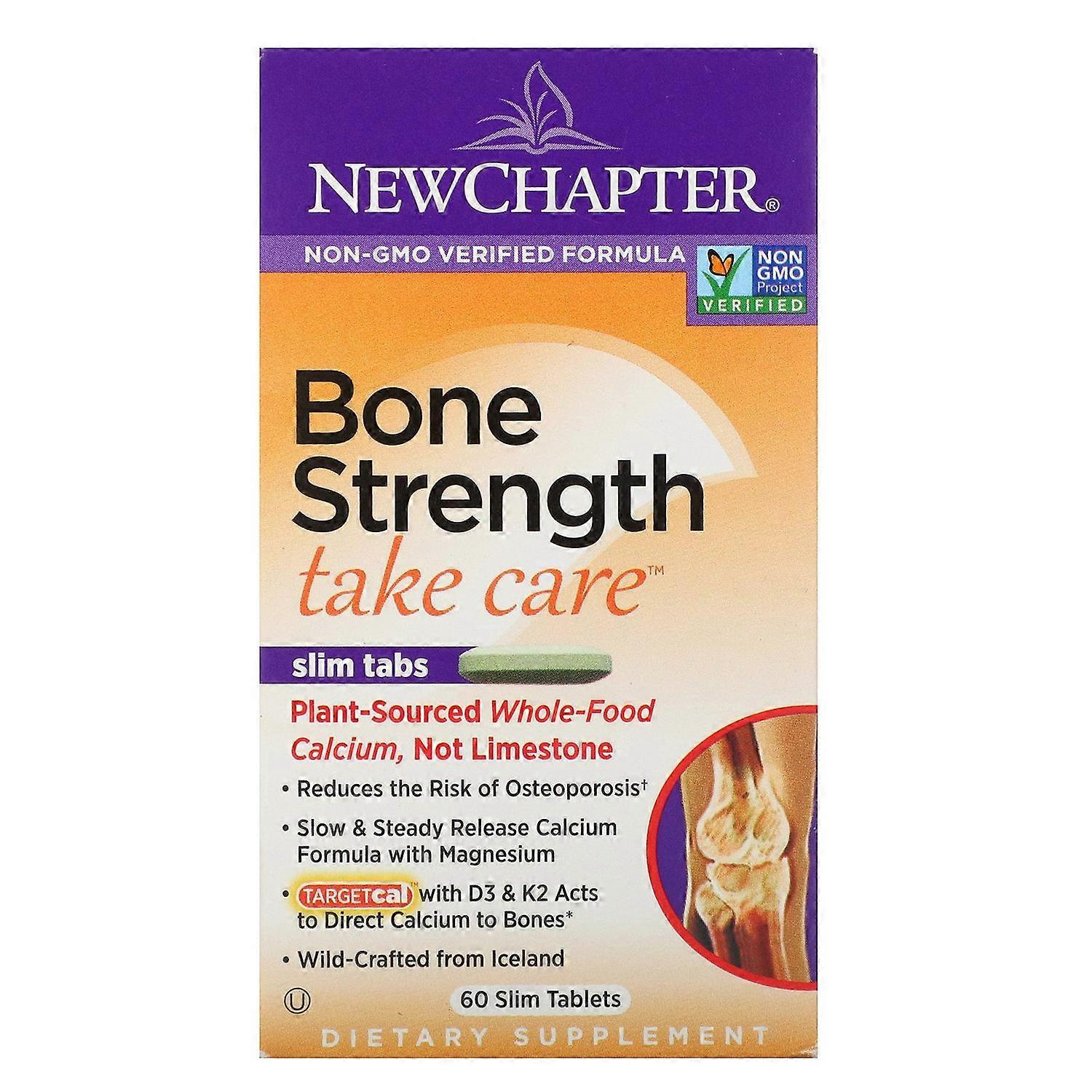 New Chapter, Bone Strength Take Care, 60 Slim Tablets
