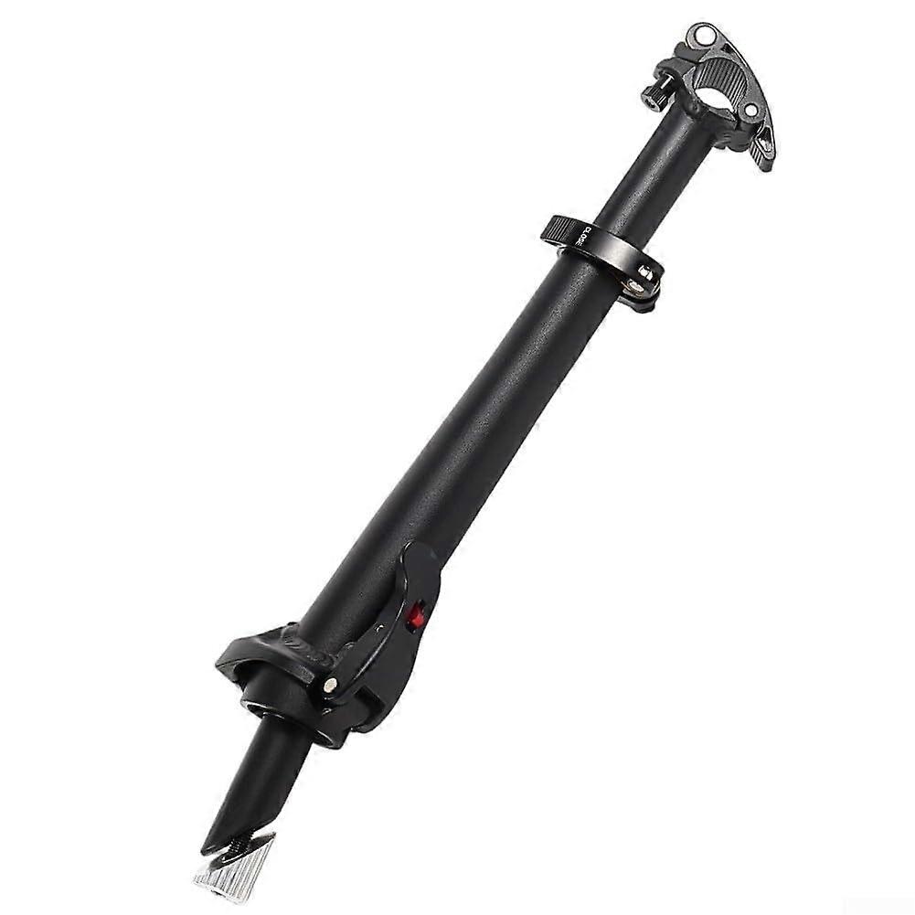 Folding For Bike Handlebar Stem 28.6mm Adjustable Front Riser Aluminium Alloy 270mm Black Silver EBike Compatible
