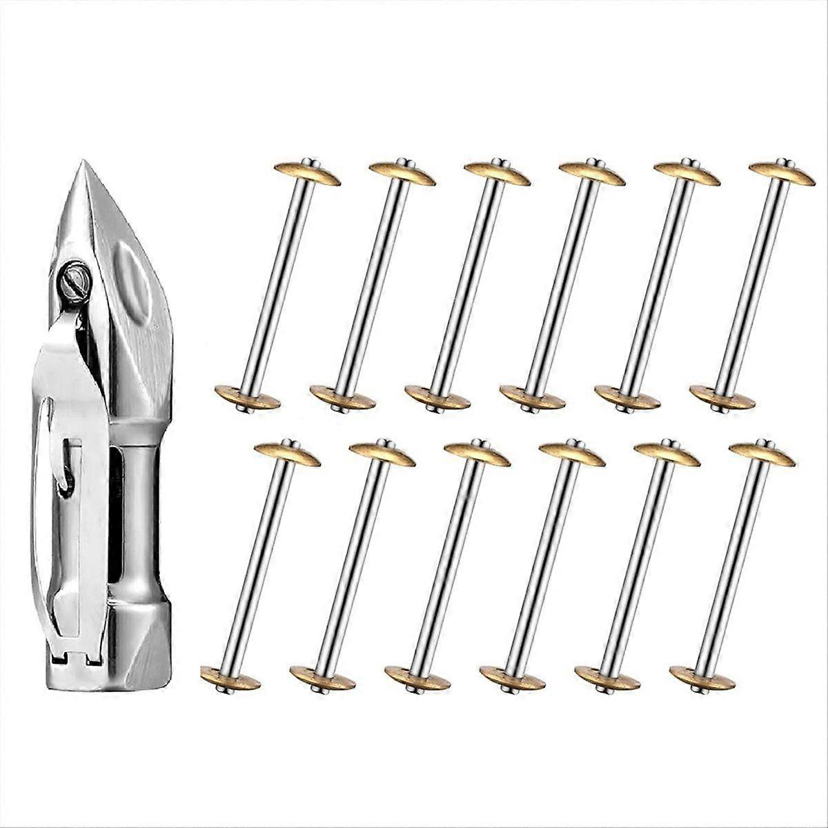 10 Pcs Bobbins & 1 Pcs Sewing Machine Shuttle-Bobbin Case