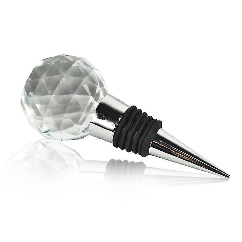 ボトルストッパーセーバーズクリスタルボールメタルワインコルクワインストッパー栓抜きストッパー