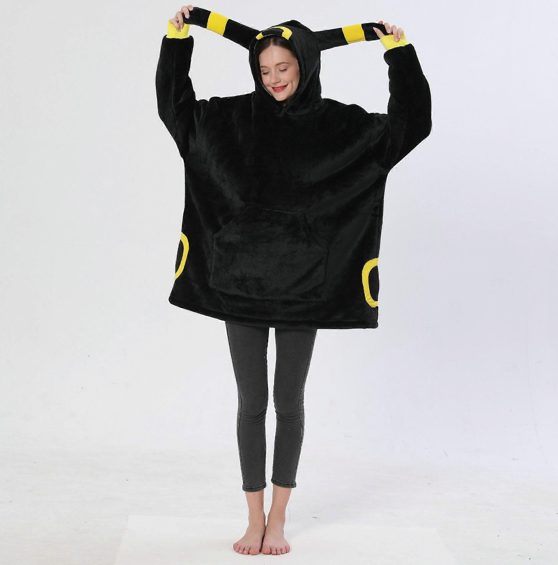 Hanorac cu glugă Umbreon Animals Blanket Oversized