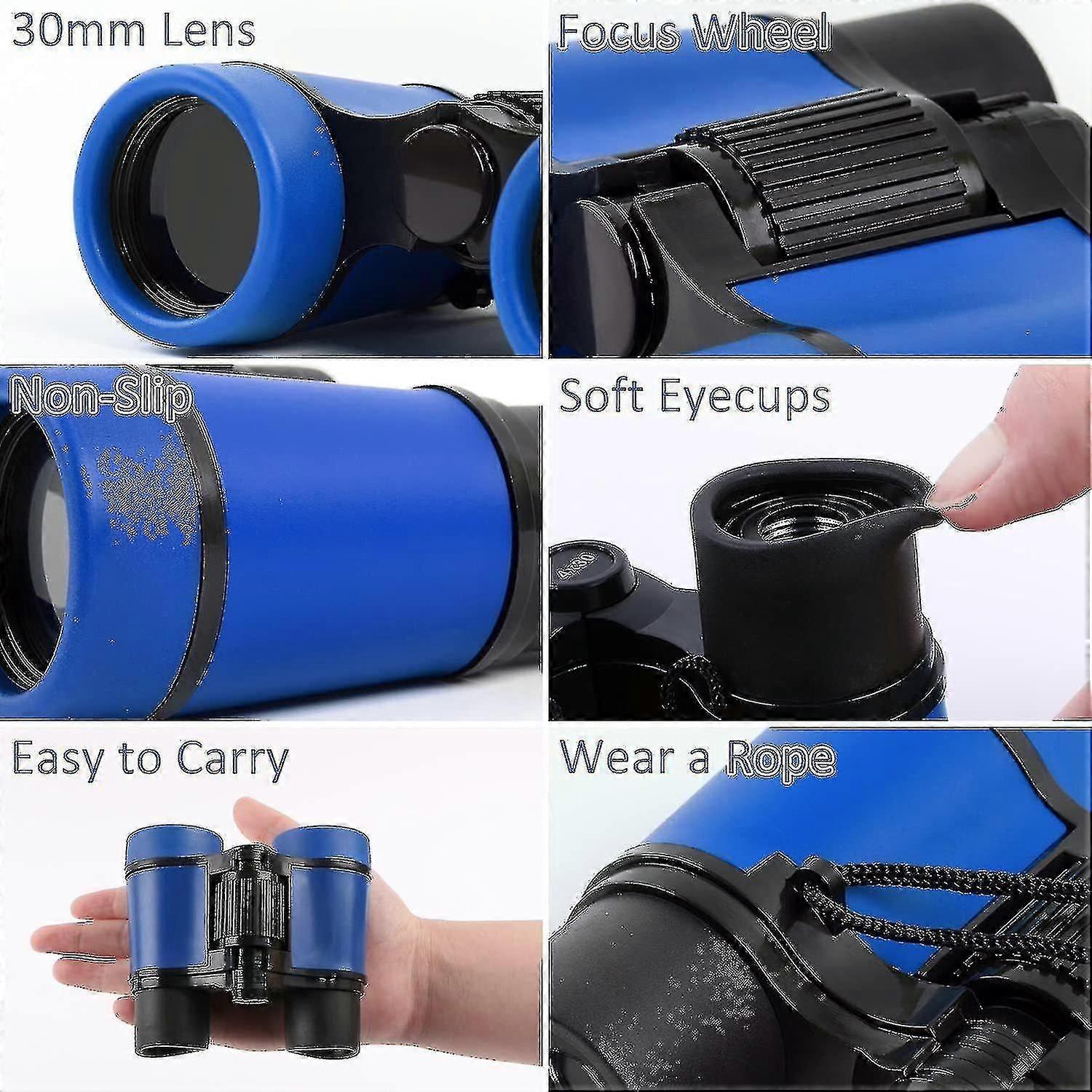 Kids Binoculars Shock Proof Toy Binoculars Set