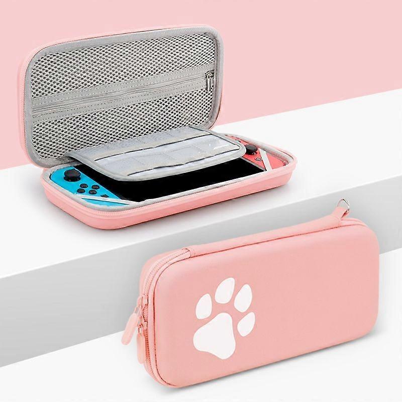 Cat Paw Pattern Console Storage Bag For Switch