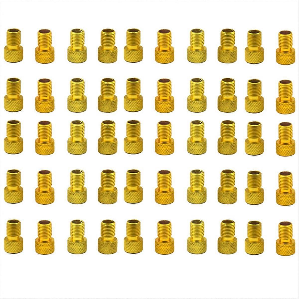 Aluminiumlegering Fietsventieladapter, Fietsaccessoires Geel