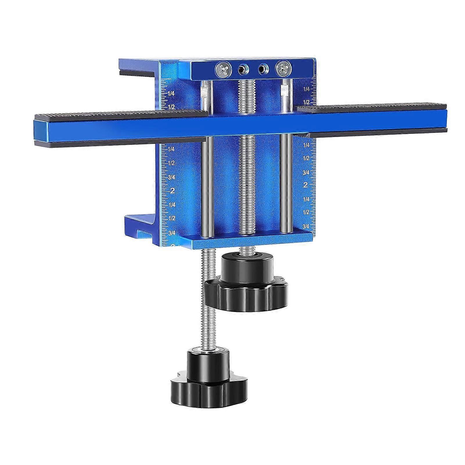 Adjustable Guide Clamp For Cabinet Door Mounting, Drawer Fronts, Hardware Positioning Tool, Handle Installation