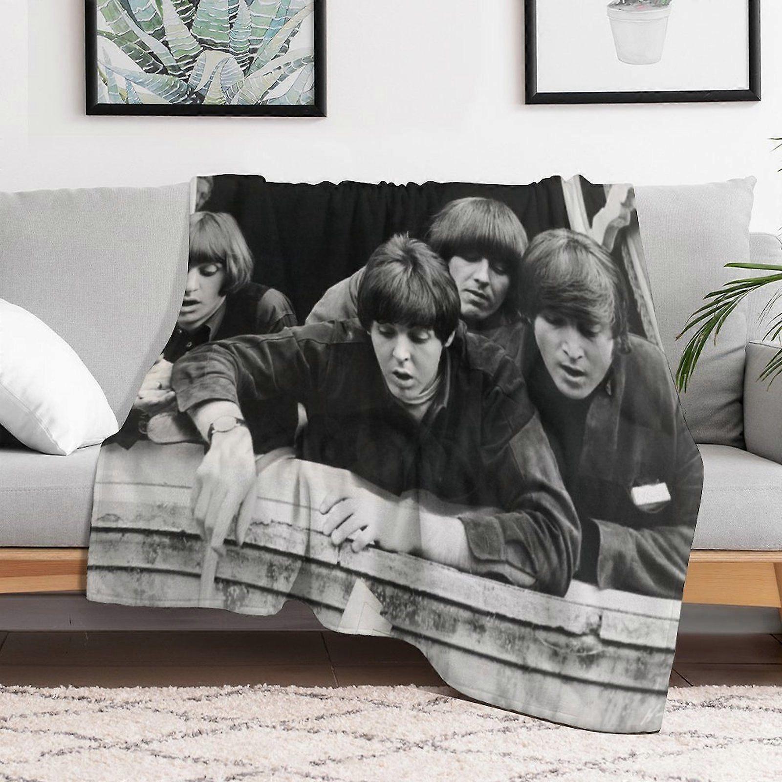 The beatles Breathable Foldable Blanket for Camping  Winter Home Soft Touch Quick Drying