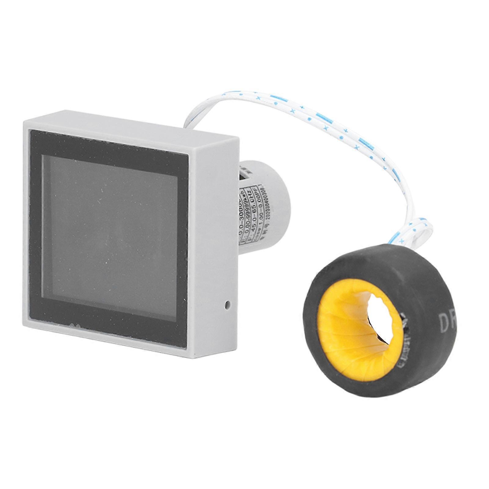 Digital Meter Multifunctional Voltage Current Tester Smart Frequency Power Monitor AC50‑300V