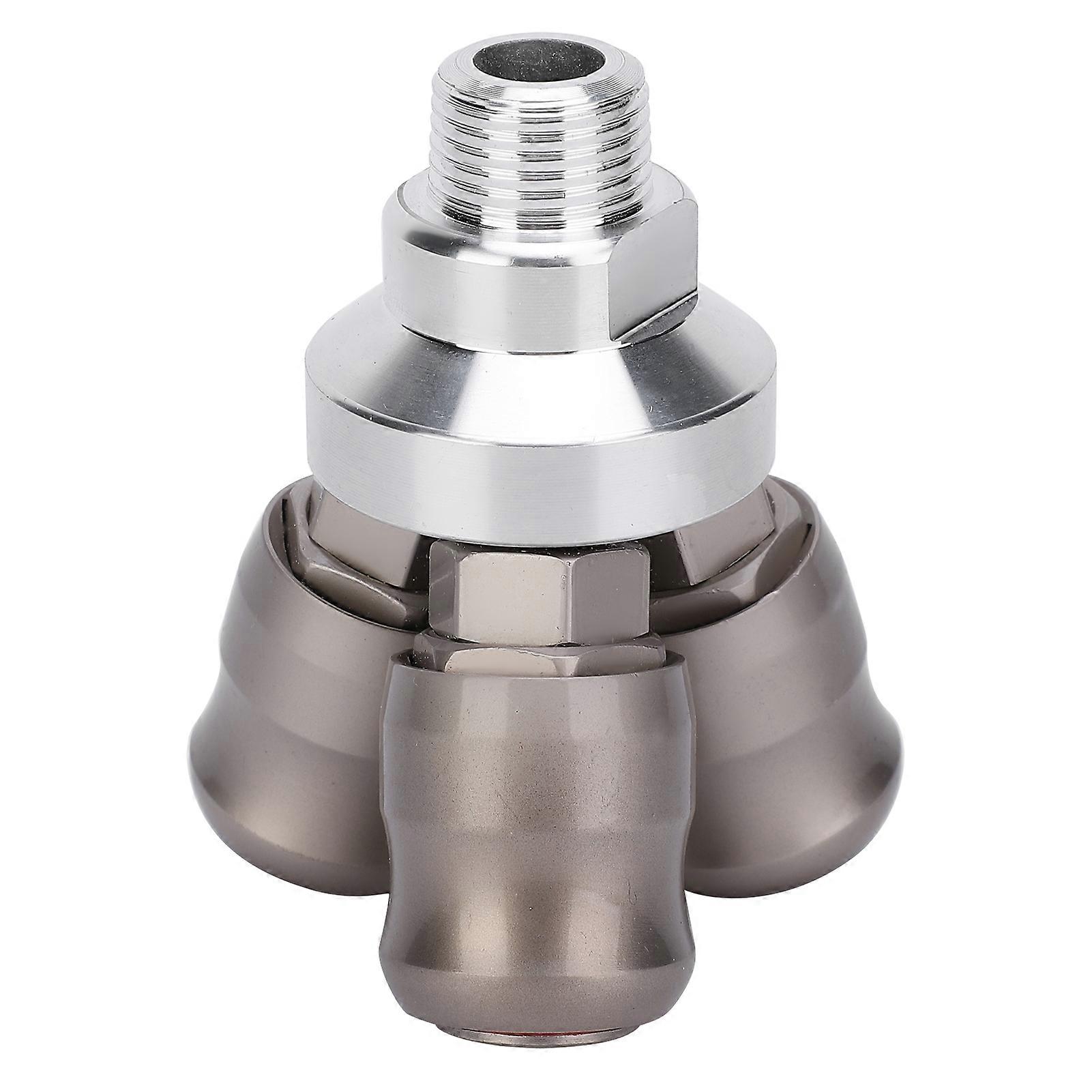 3 Way Quick Coupler ExplosionProof SelfLocking Round Pneumatic Connection Accessories