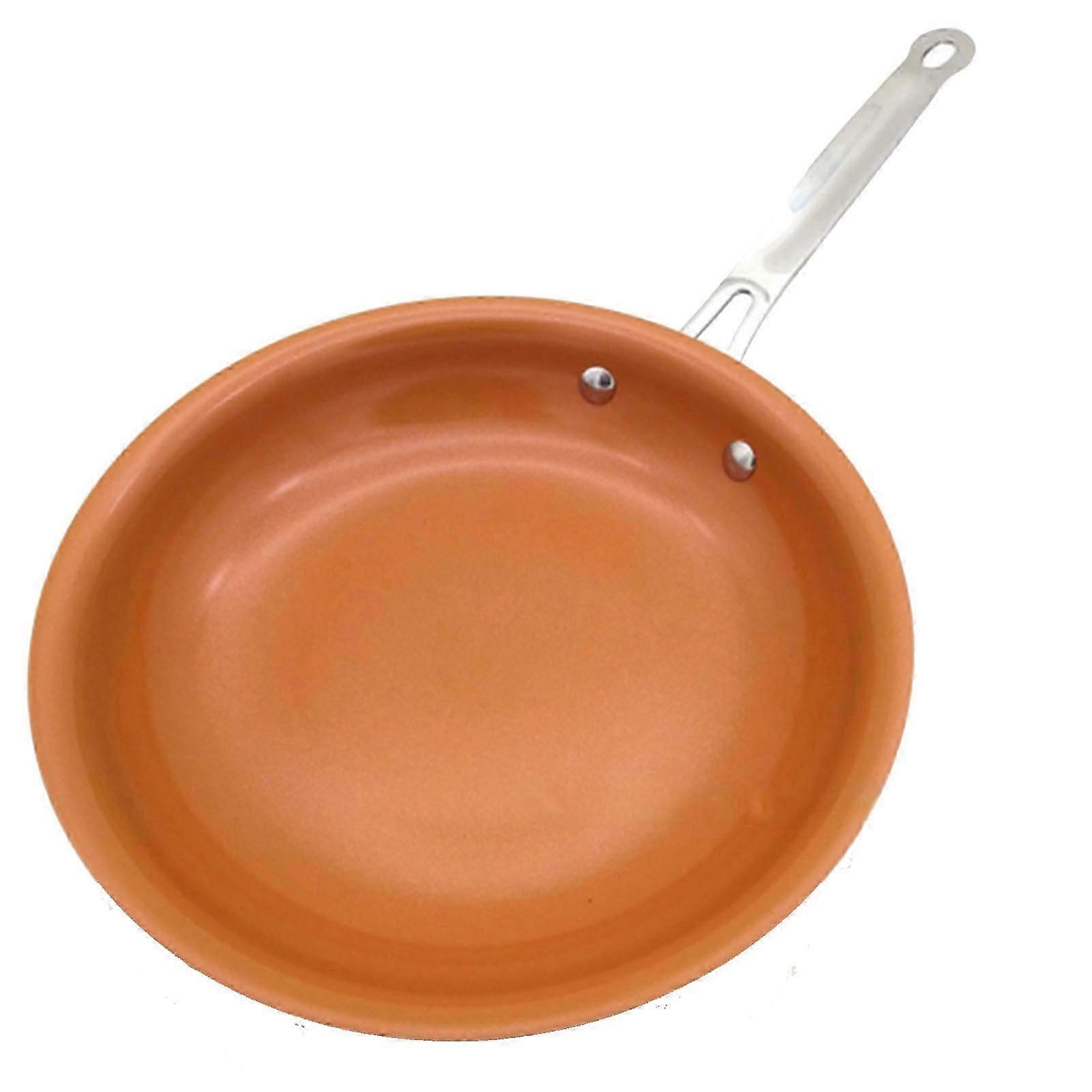 Non-stick Copper Frying Pan With Ceramic Coating And Induction Cooking Oven Safe Multifunctional
