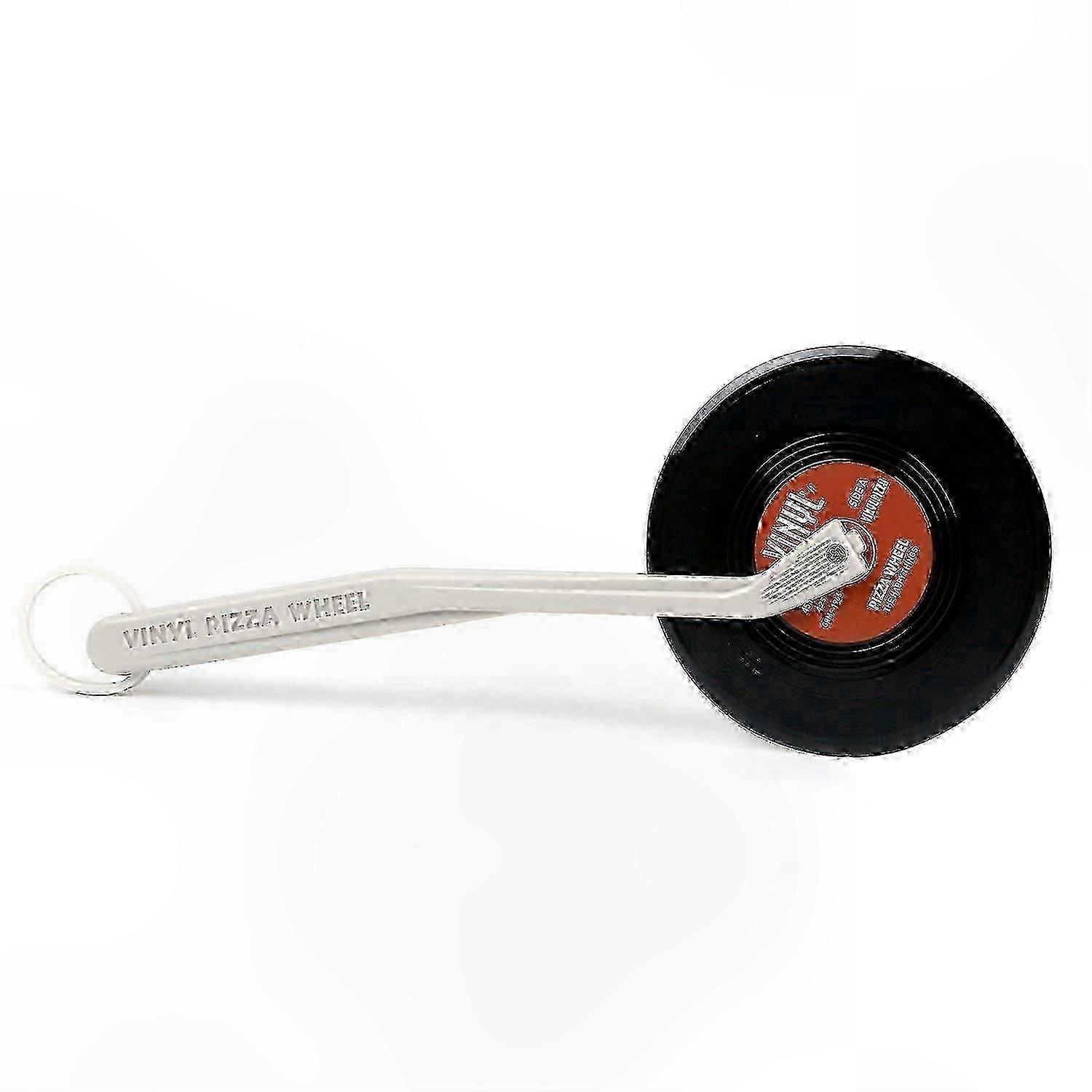 Retro Style Vinyl Record Pizza Cutter for Kitchen Use