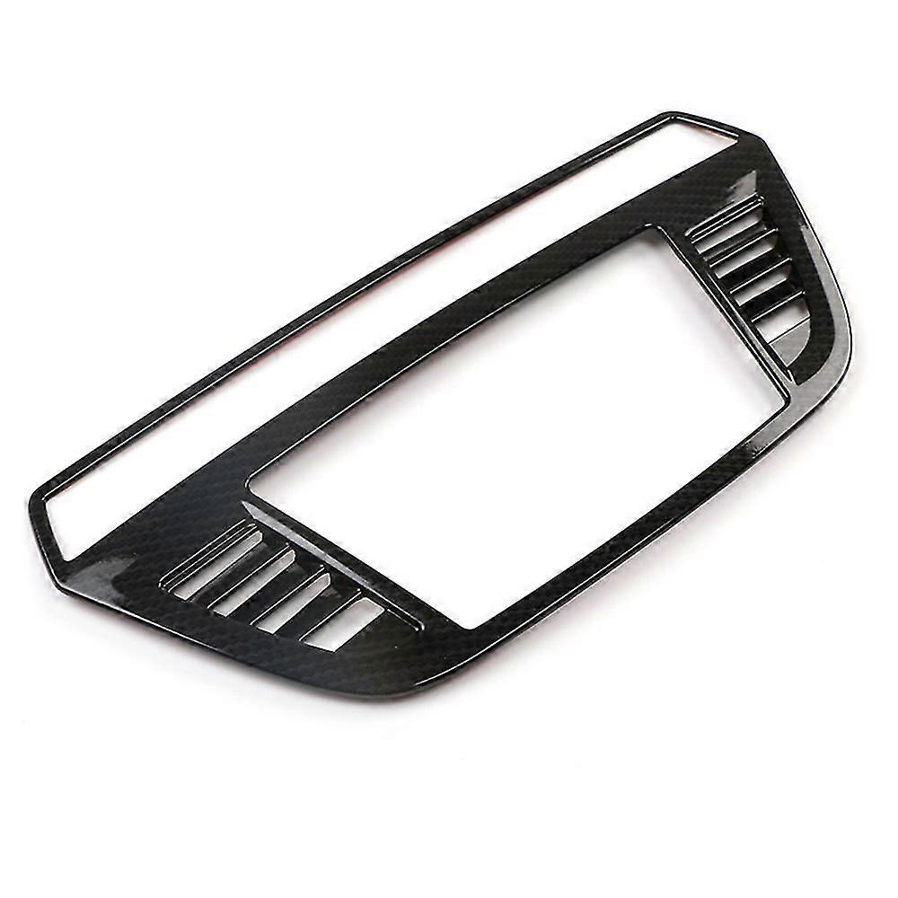 車のダッシュボードサウンドパネルトリムインテリアアクセサリー - X1 X2 F48 F39 2016 -2020カーボンファイバー