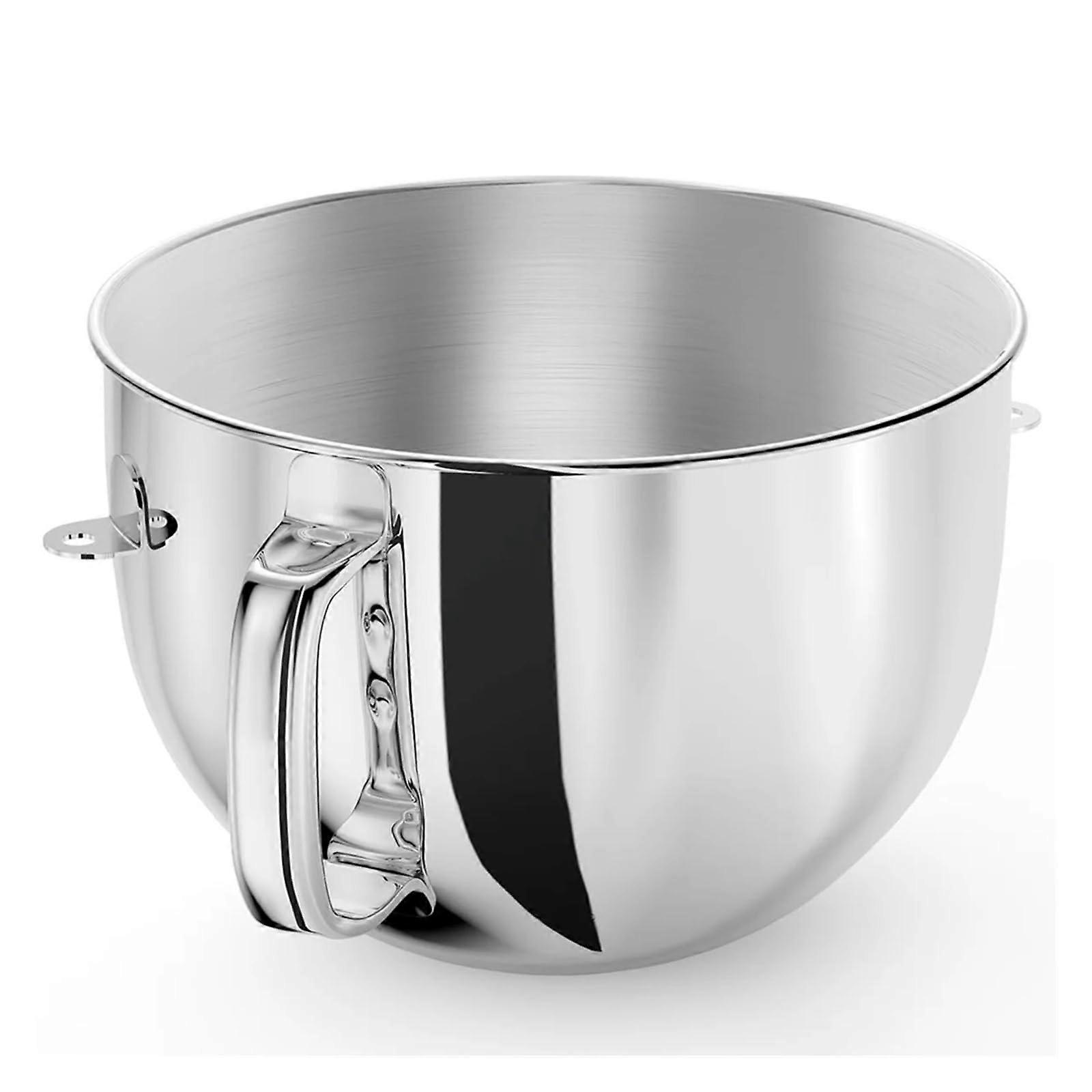 Bowls for Mixer 6 Qt Stainless Steel Bowl Compatible With TiltHead With Handle
