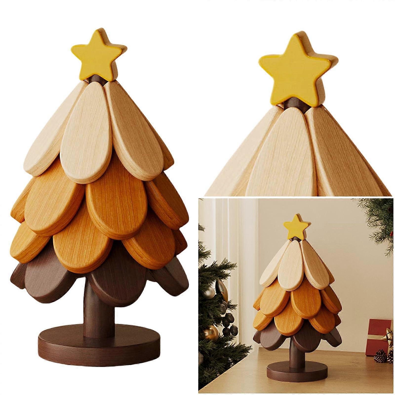 Tree Trivet Set Wooden Tree Trivets For Hot Dishes Natural Wood Trivet For Bowls Teapots Plates Little Trees Model A