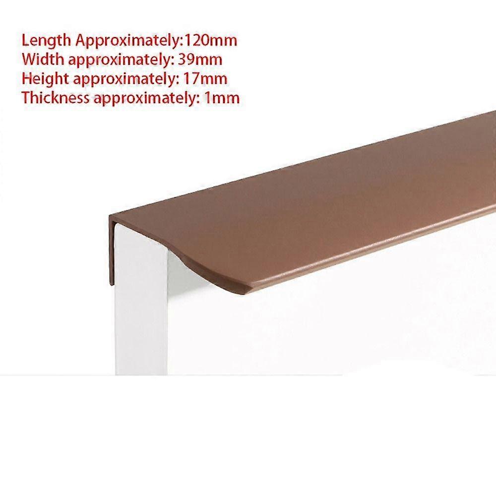 Aluminum Alloy Invisible Door Handle Hidden Drawer Pulls Handle Fashion Door Knobs  Cabinet