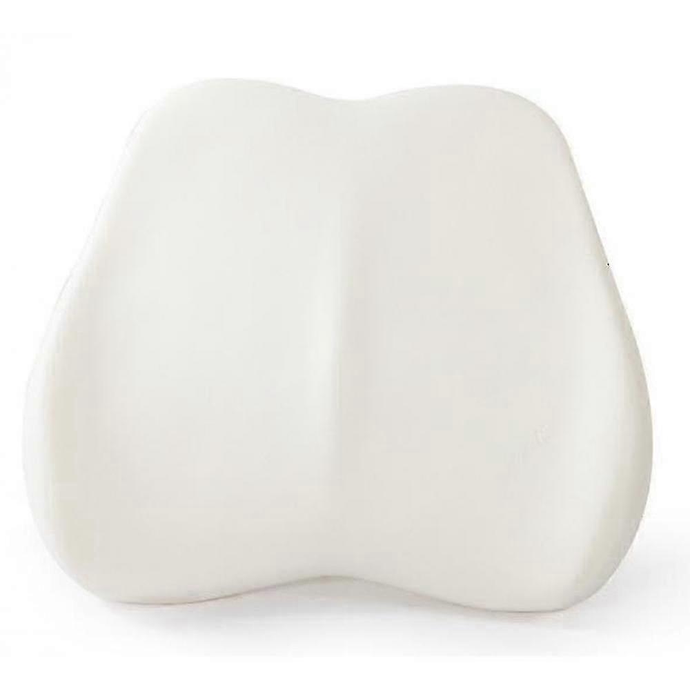 Memory Foam Backrest Office Seat Backrest Pillow(Pink)