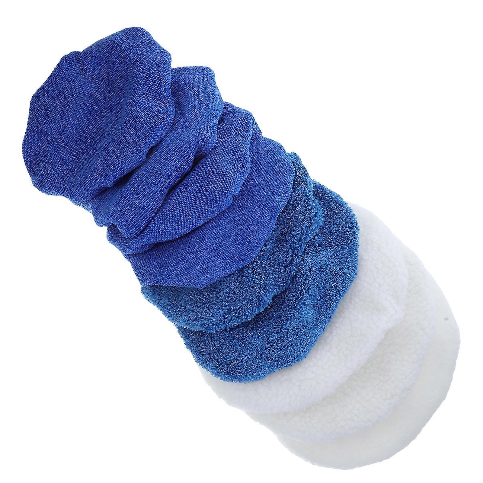 Automotive Polisher 9Pcs Buffer Pads for Cleaning and Waxing