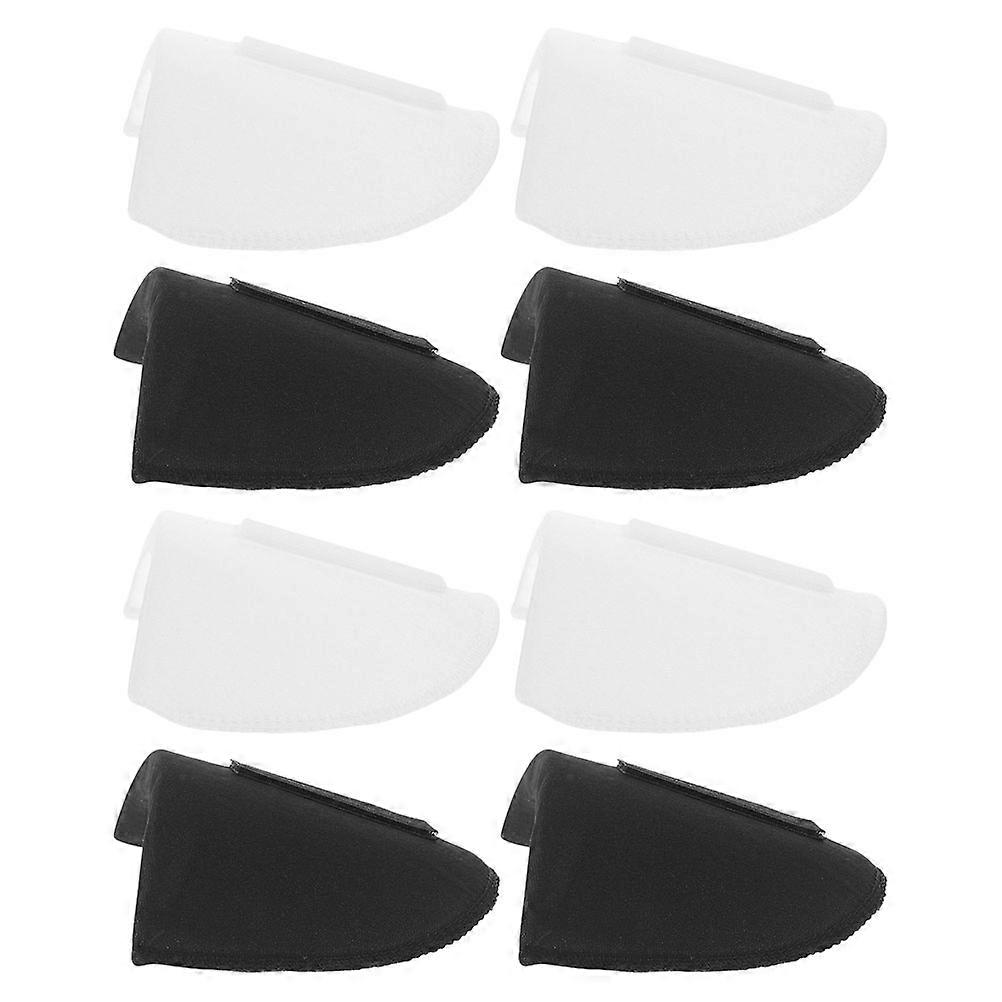 Shoulder Pads Foam for Clothes Removable 8Pcs Comfortable Sponge Shoulder Enhancers