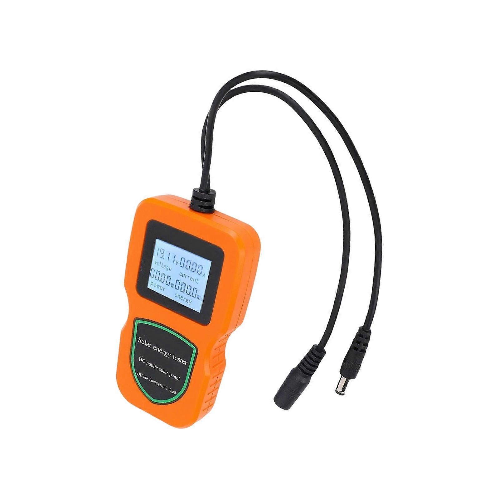 Solar Energy Tester With 5 Power Mode 20A Current Detection Color Display For Photovoltaic Analysis Multicolor