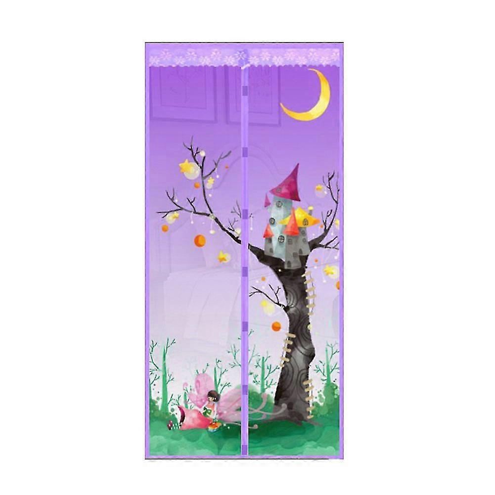 Tree Castle Summer Magnetic Window and Door Fly Screen - Anti-Mosquito Mesh Curtain