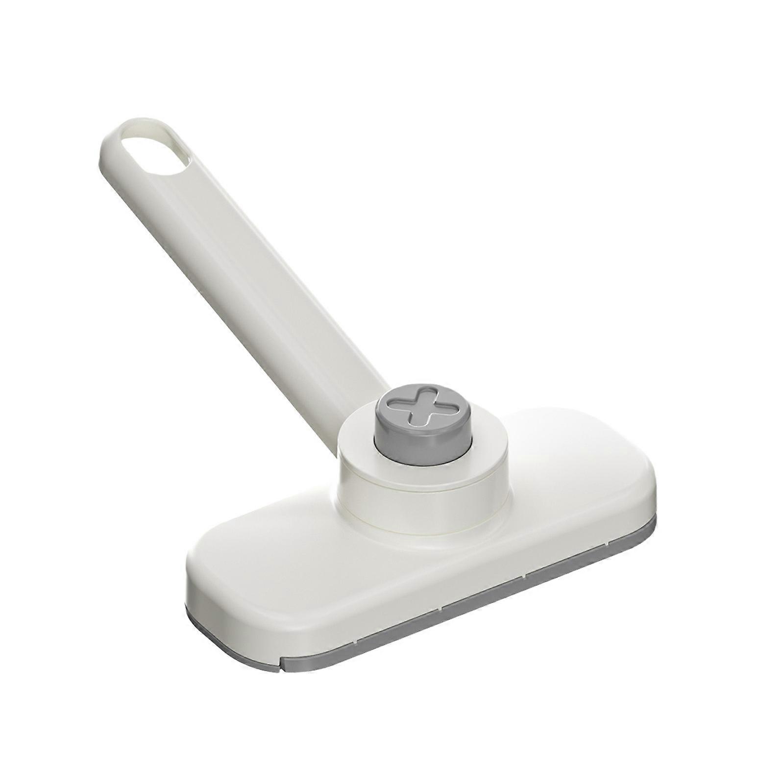 Compact Rotation Mop With 360 Degree Maneuverability ABS Body And Multi Functional Cleaning Head  Light Grey