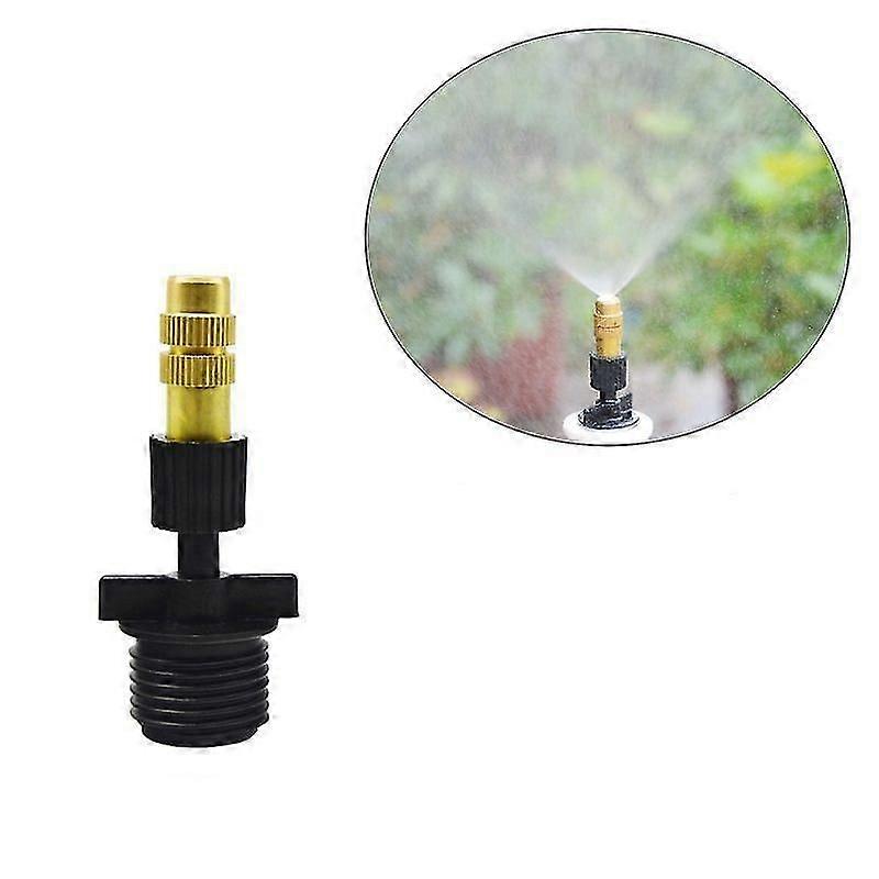 20 Pcs Irrigation System Copper Nozzle Adjustable Spray Nozzle Garden Tool