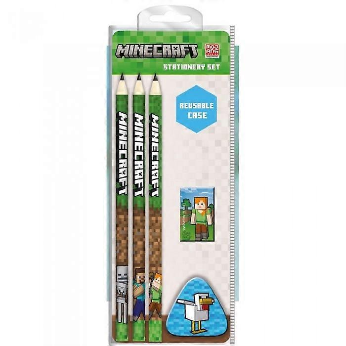 Minecraft Chicken Stationery Set
