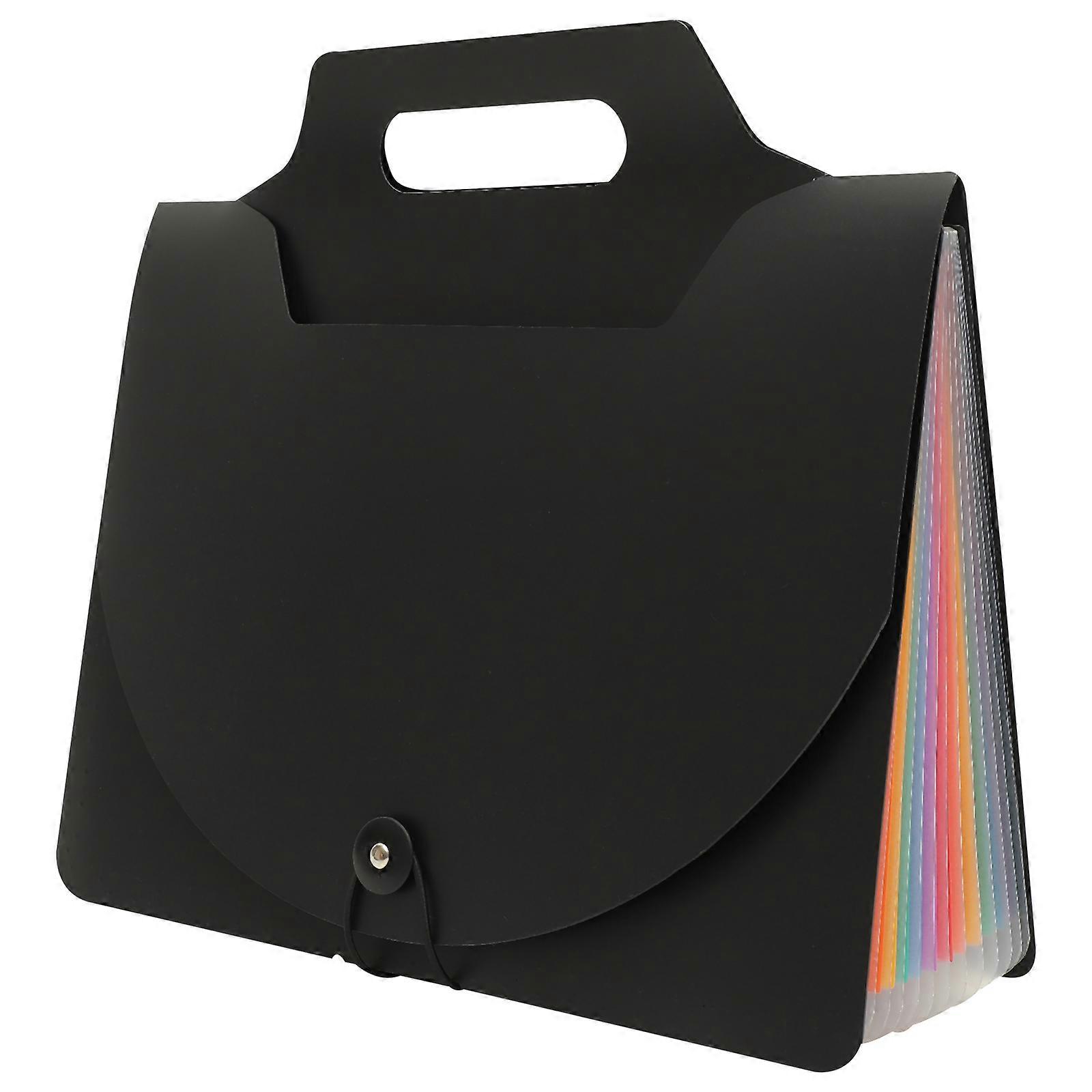 Eease STOBOK 12-Layer Expanding File Folder for Letter Size Documents