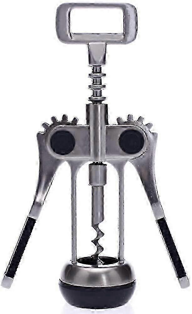 Opener Bottle Openers Opener Corkscrews Corkscrew Tooth Red Corkscrew Bottle Opener Wing with Black Silicone ()