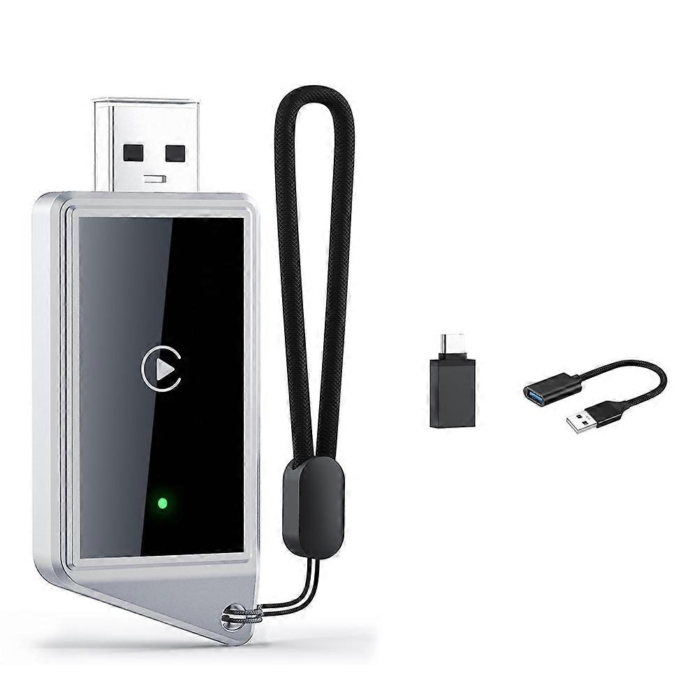 Wireless CarPlay Adapter for Car Smart CarPlay AI Box WiFi Bluetooth Connect Wired CarPlay to Wireless Carplay