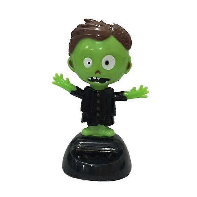 Solar Powered Dancing Swinging Animated Bobble Dancer Car Decor Halloween