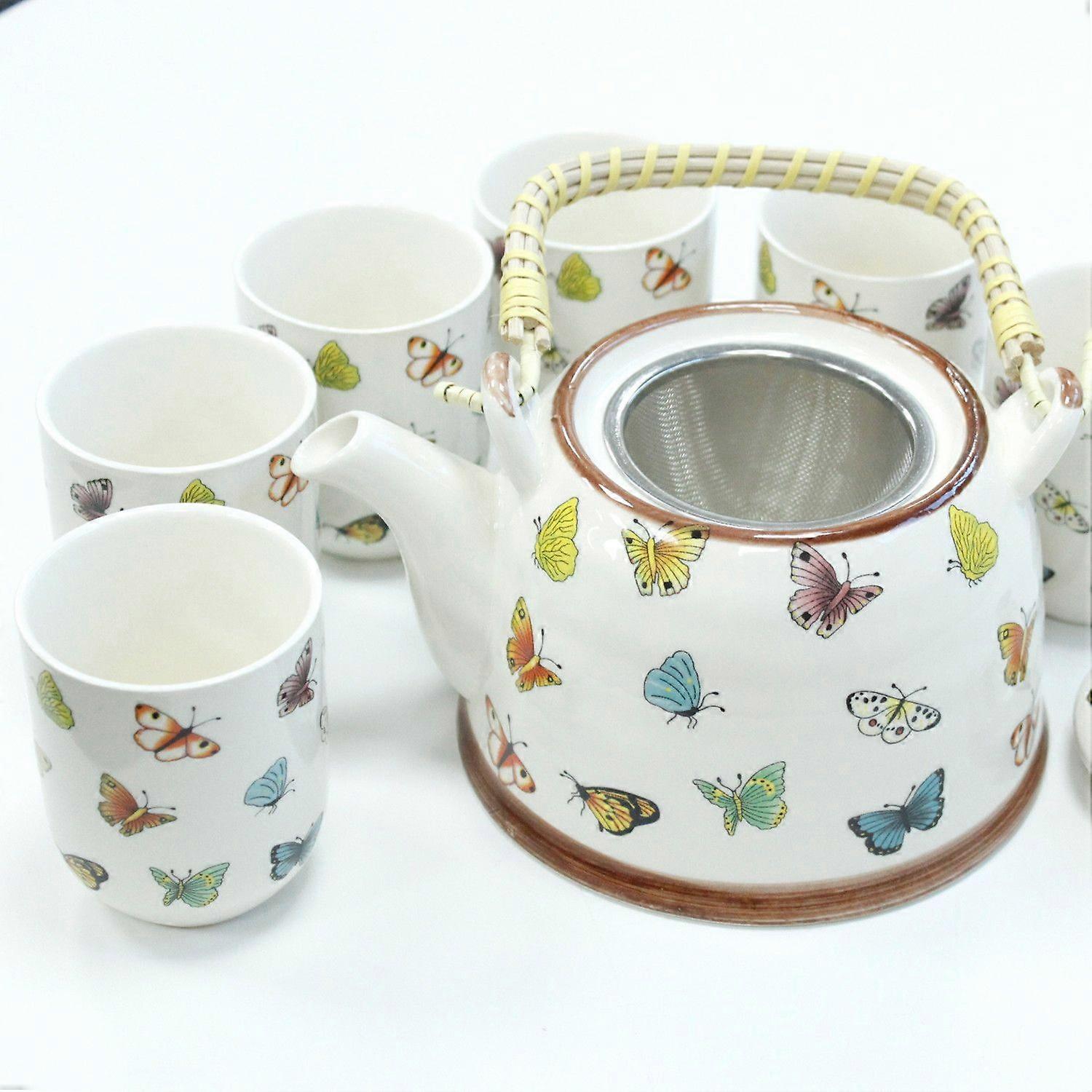 Herbal Teapot Set - Butterflies X 1