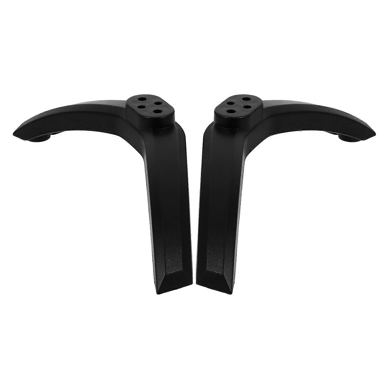 1 Set Universal TV Stand Support Base Bracket Replacement for Smart TVs Tabletop Base Legs